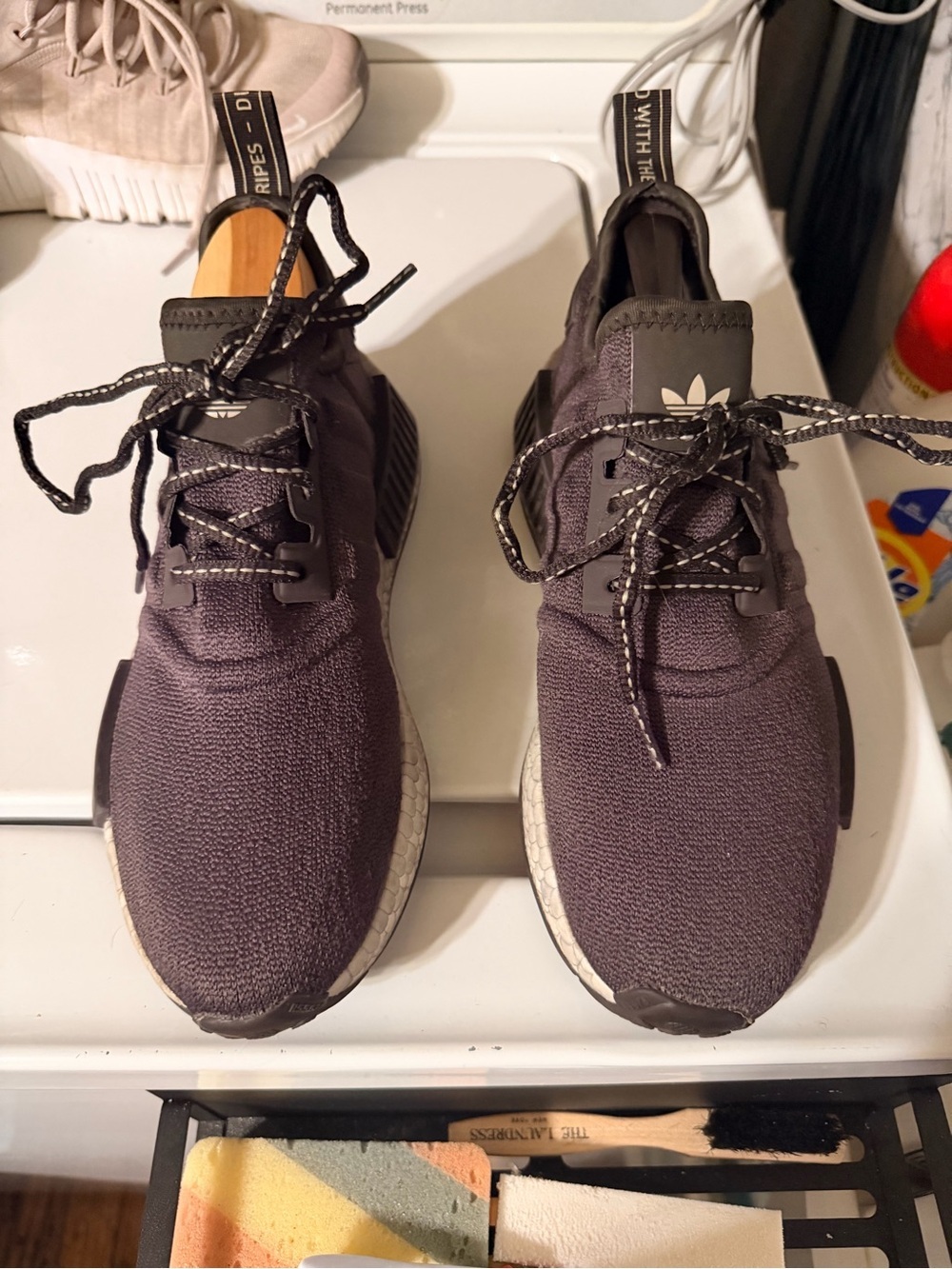 Like new adidas NMD_R1 Shoes Women's, Size men sz 8 women sz 9